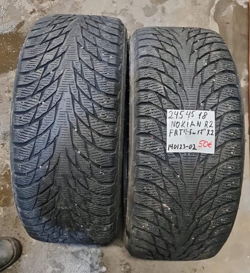k 245/45R18 Nokian kitka 4-5mm/ 5P22