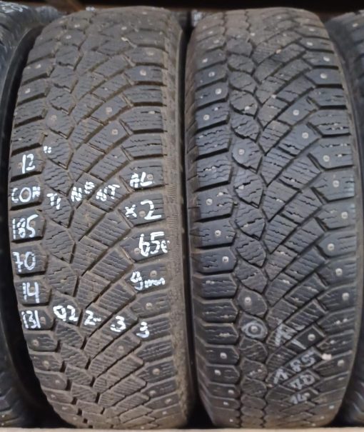 K 185/70R14 Continental nasta 9mm / 3V25
