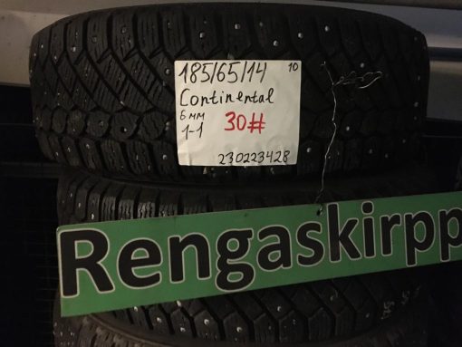 K 185/65R14 Continental nasta 6mm DOT10 1-1 #