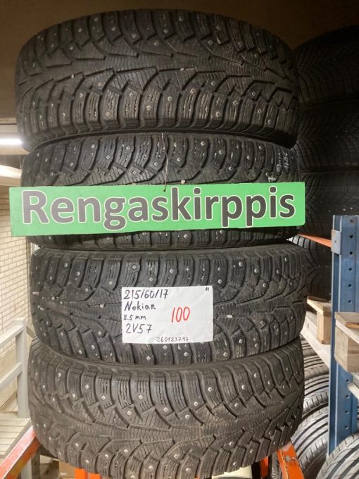 K 215/60R17 Nokian nasta 8,5mm DOT11 2V57