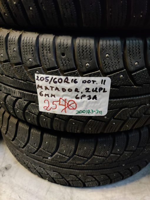 K 205/60R16 Matador nasta 6mm / 3P4-3