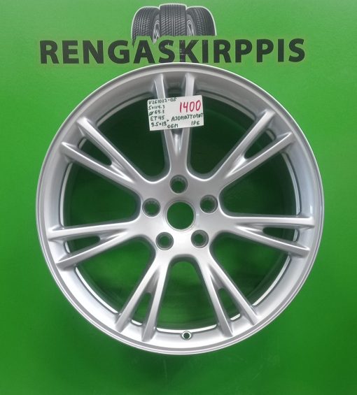 19" 5x114,3 ET45 K64,3 (19x9,5) Tesla OEM ajamattomat