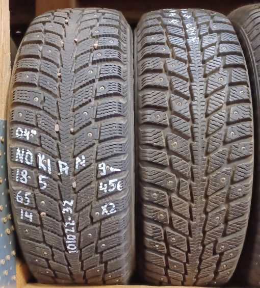 k 185/65R14 Nokian 9mm nasta/ 3V15