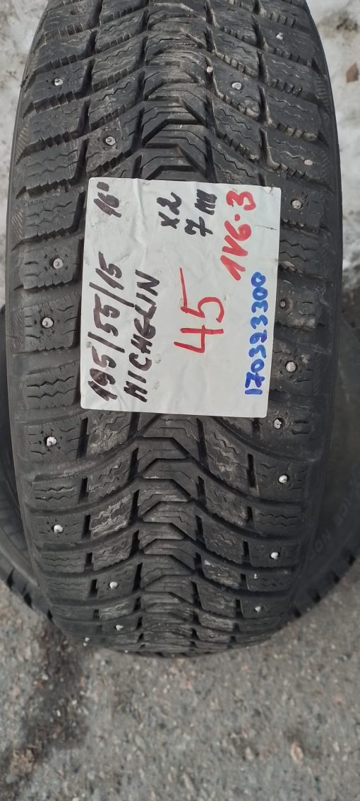 K 195/55R15 Michelin nasta 7mm DOT16 1V6-3