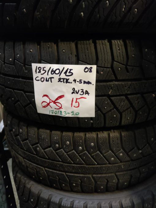 K 185/60R15 Continental nasta 4-5mm DOT08 2V3A