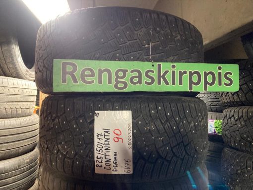 K 225/50R17 Continental nasta 6-6,6mm DOT15 6V76