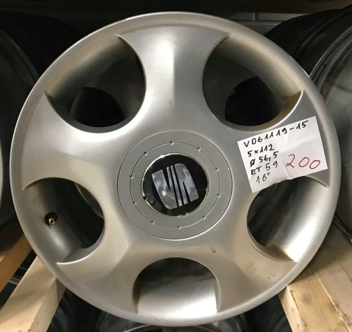 16" 5x112 ET59 K57,1 16"x7 Seat Oem / H4315