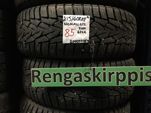 K 215/60R17 Nokian nasta 7mm DOT14 1P7-3