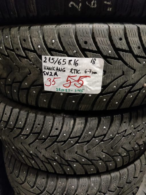 K 215/65R16 Nankang nasta 6-7mm / 3P3-2