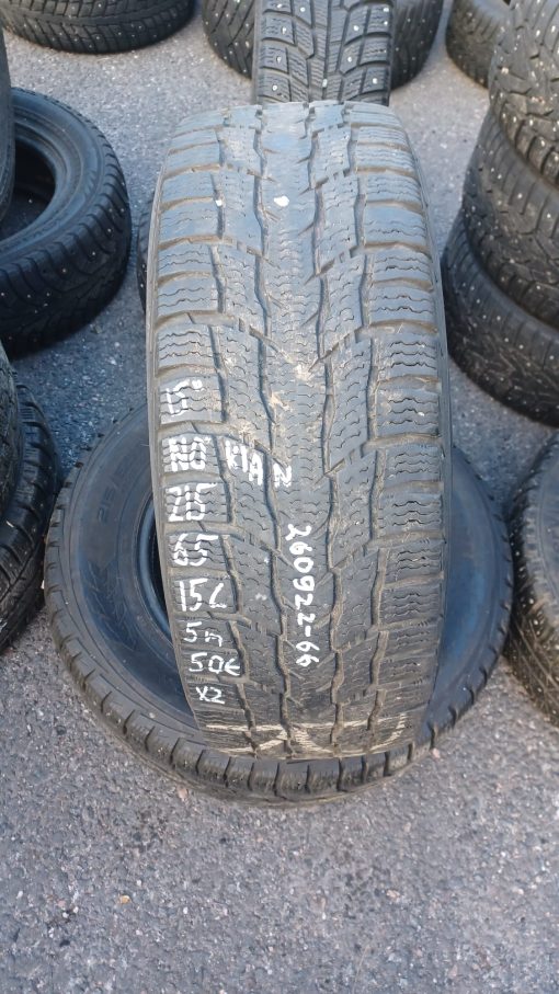 215/65R15C Nokian kitka 5mm/ 4V50