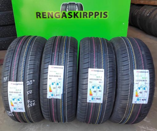 K 225/60R15 Nankang Econex NA-1 kesä ajamattomat 7mm 2P25