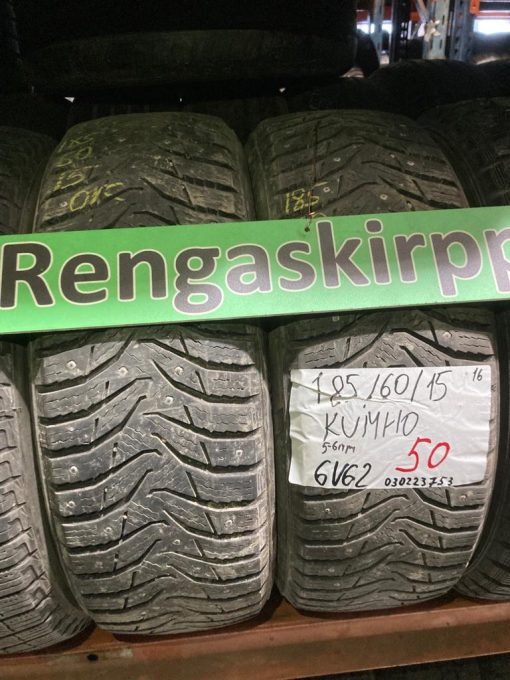 K 185/60R15 Kumho nasta 5-6mm DOT16 6V62