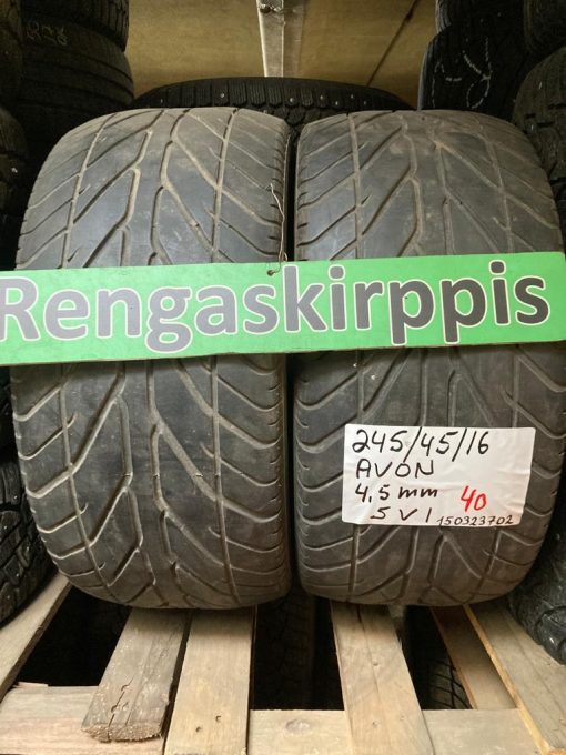 K 245/45R16 Avon kesä 4,5mm 5V1