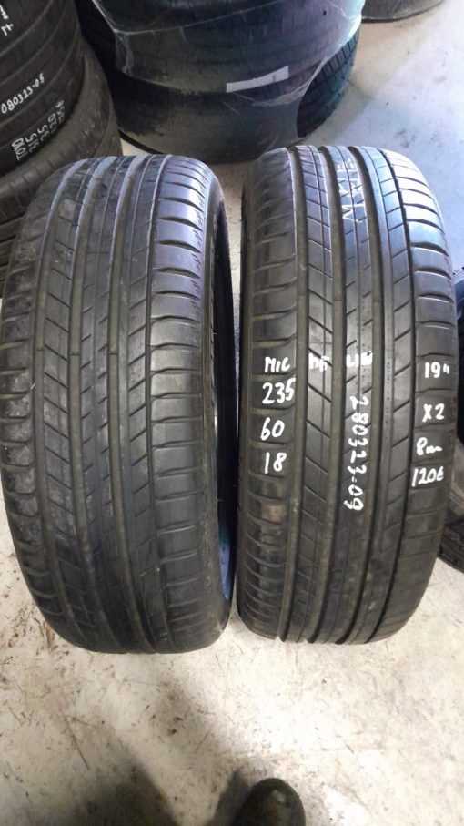 235/60R18 Michelin kesä 8mm / 5P13