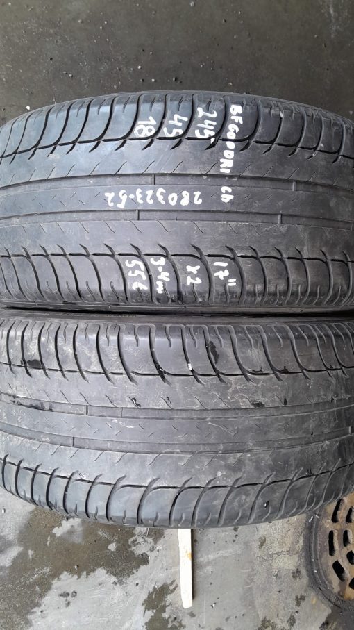 245/45R18 BFGoodrich kesä 3-4mm / K13