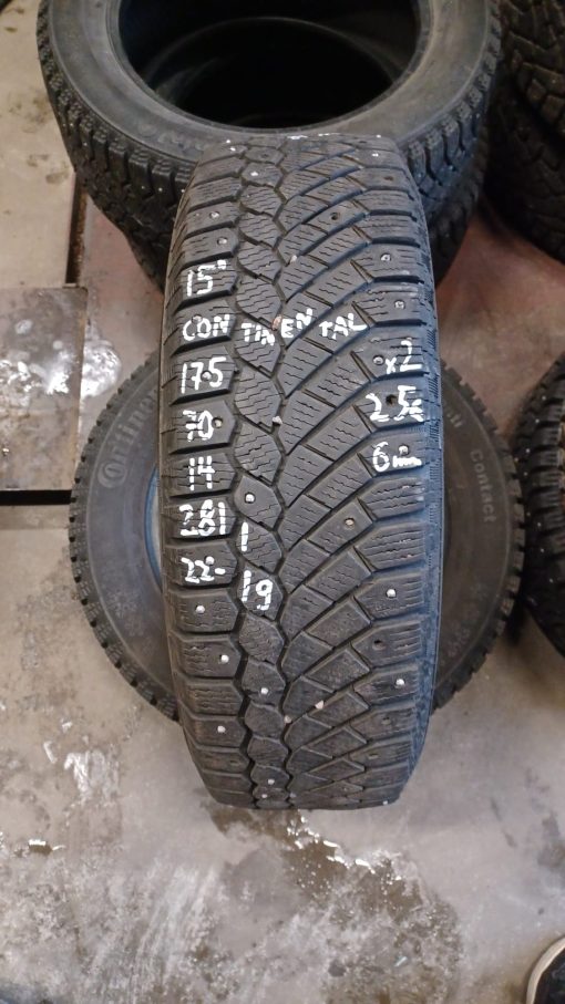 175/40R14 Continental nasta 6mm / 3V24