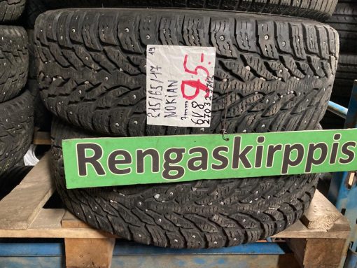 K 215/65R17 Nokian nasta 7mm Dot19