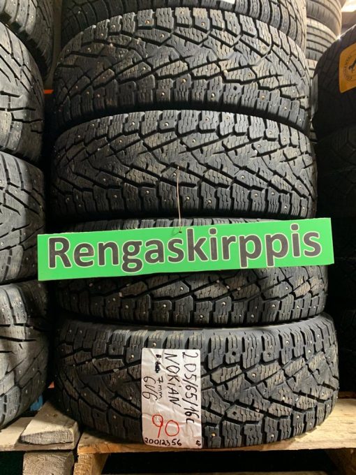 K 205/65R16c Nokian nasta 7mm DOT18 6V6