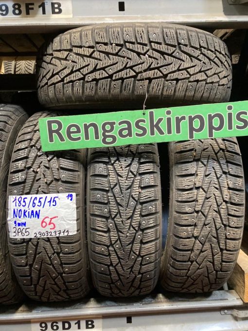 K 185/65R15 Nokian nasta 9mm 3P65