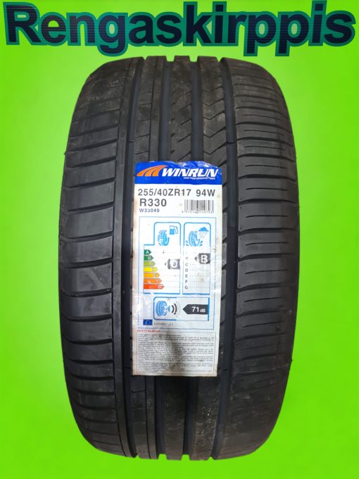 255/40R17 Winrun R330 94W F=C W=B R=2 71dB /kesä
