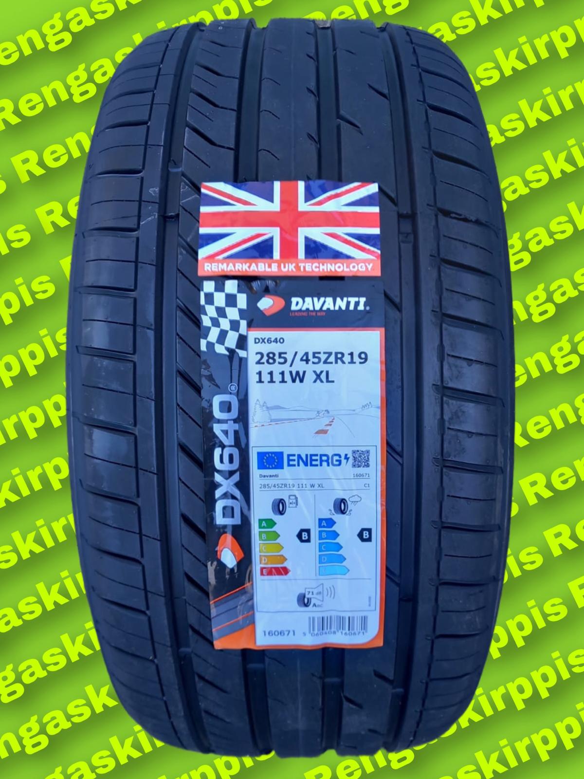 285/45R19 Davanti DX640 111W XL B,B 71dB/kesä - Rengaskirppis