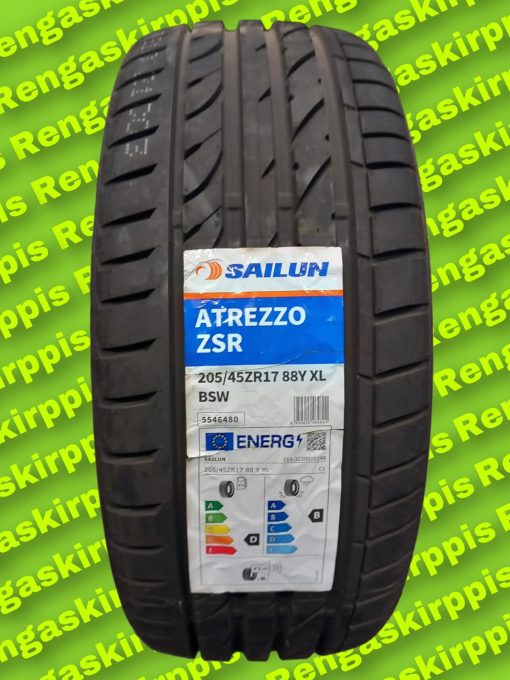 205/45R17 Sailun Atrezzo Zsr 88Y XL D,B 71dB/kesä