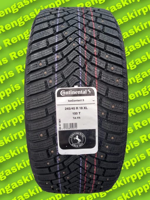245/45R18 Continental IceContact 3 100T XL /nasta