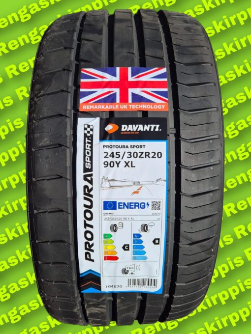 245/30R20 Davanti Protoura Sport 90Y XL  C,B 70dB/kesä