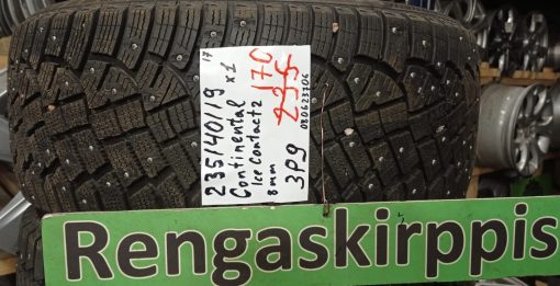 235/40R19 Continental IceContact 2 nasta 8mm / 3P9