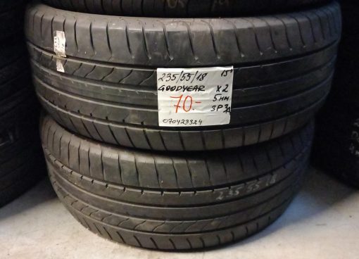 235/55R18 Goodyear kesä 5mm