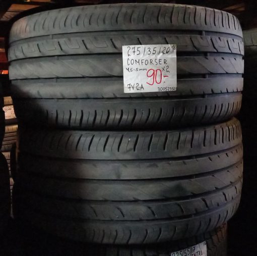 275/35R20 Comforser kesä 4,5-5mm / 7V2A