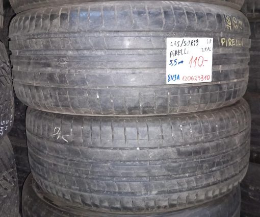 265/50R19 Pirelli kesä 5,5mm / 3P4-3