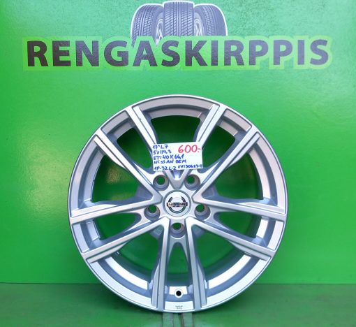 17" 5x114,3 ET40 K66,1 17"x7 Nissan Oem