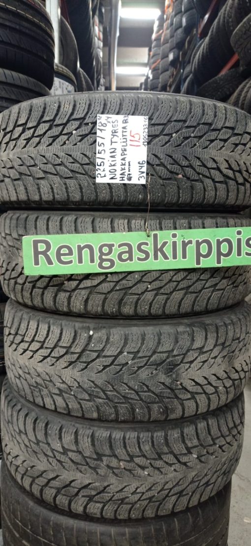 225/55R18 Nokian Tyres HKPL R3 kitka 7mm