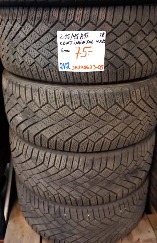 215/45R17 Continental kitka 5mm / 2V2