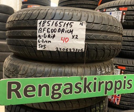 185/65R15 BFGoodrich G-Grip kesä 6-7mm