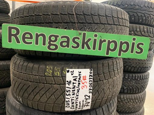 205/55R16 Continental ContiVikingContact 6 kitka 5-5,5mm