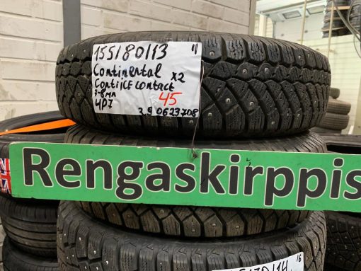 155/80R13 Continental ContiIceContact nasta 7-8mm