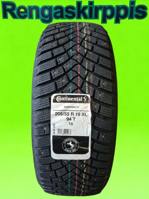 205/55R16 Continental Ice Contact 3 94T XL / nasta