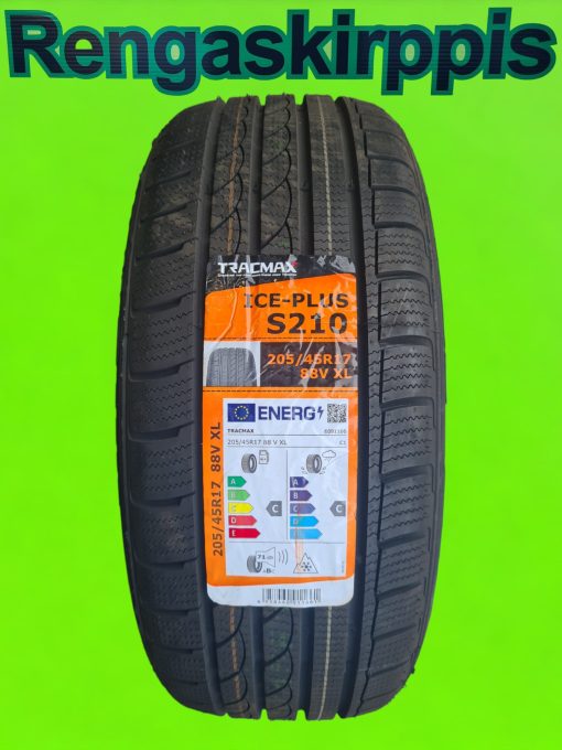 205/45R17 Tracmax IcePlus S210 88V XL / kitka