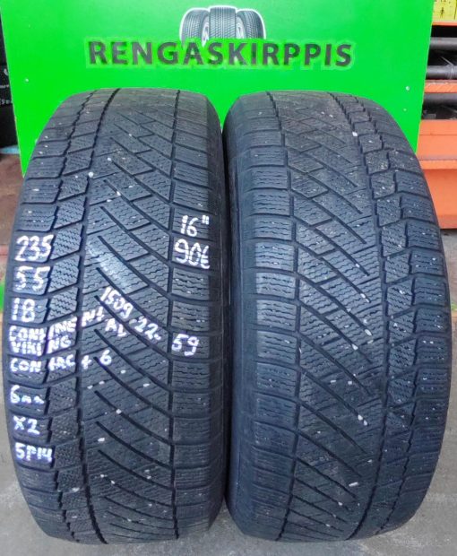 235/55R18 Continental VikingContact 6 kitka 6mm / 5P14