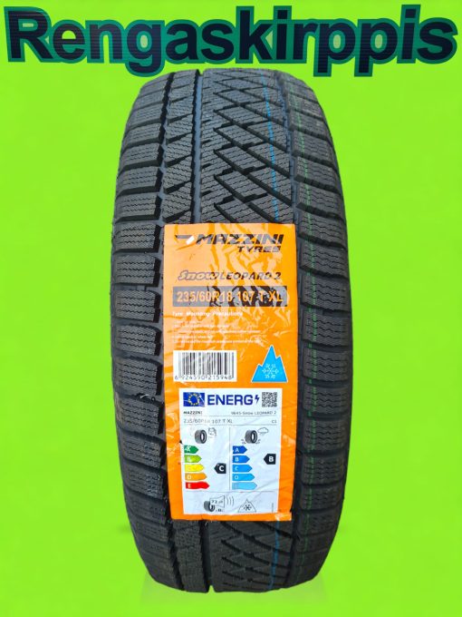 235/60R18 Mazzini Snowleopard 2  107T  C,B 72dB/kitka