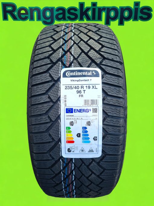 235/40R19 Continental VikingContact 7 96T XL C,D / kitka