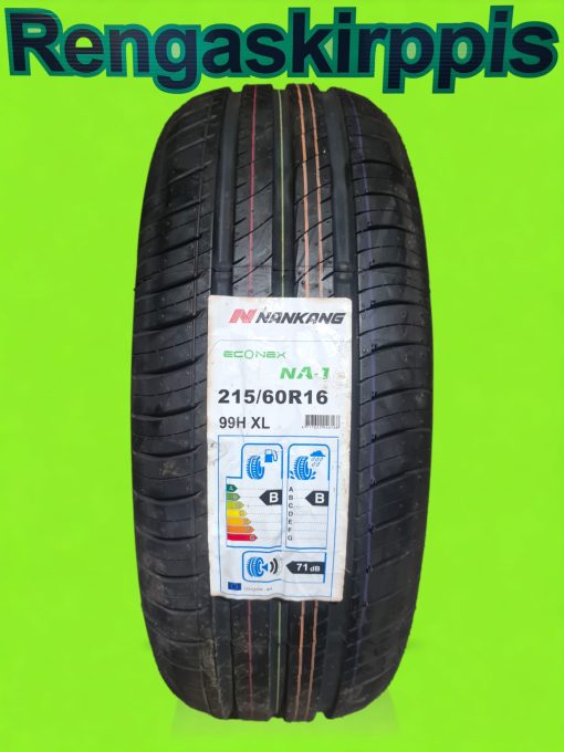 215/60R16 Nankang Na-1 99H XL B,B 71dB/kesä