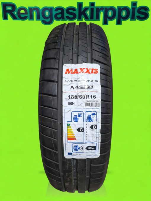 185/60R16 Maxxis Me3 86H C,B 69dB/kesä
