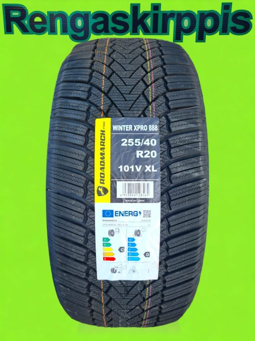 255/40R20 Roadmarch WinterXPro888  101V C,D 70dB/kitka /