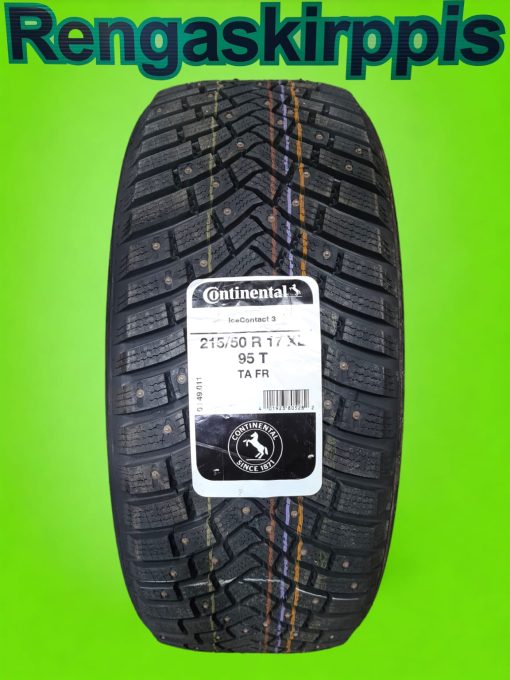 215/50R17 Continental IceContact 3 95T XL /nasta