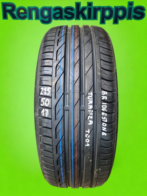 215/50R17 Bridgestone T001 91H B,A 71dB/kesä