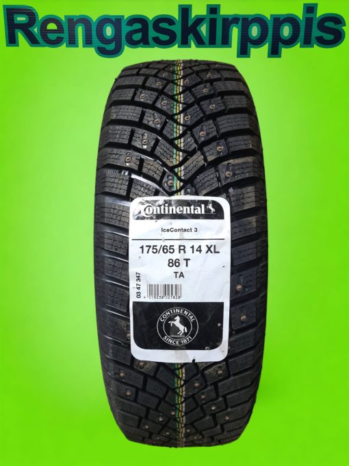 175/65R14 Continental Ice Contact 3 86T XL / nasta