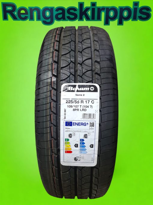225/55R17C Barum Vanis 2  D,C  109/107T /kesä